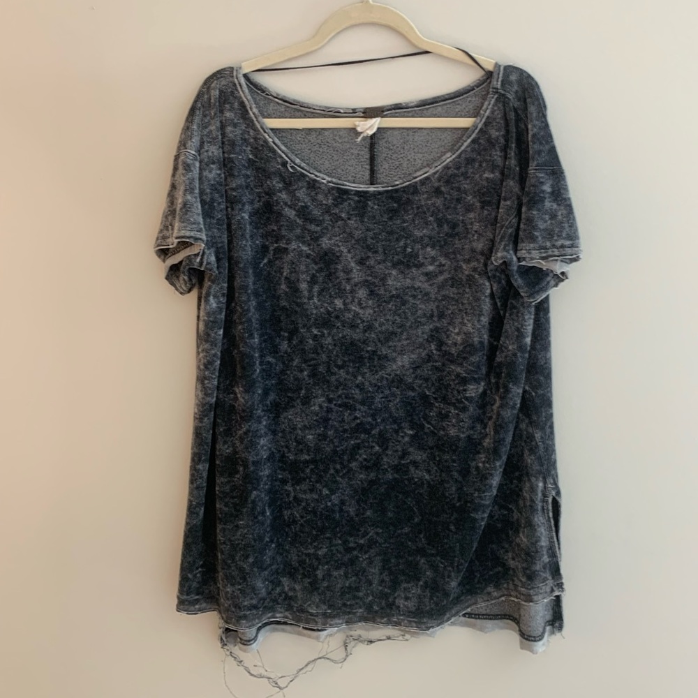 Free people velvet top.